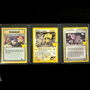 Pokemon celebrations 25th Team rocket